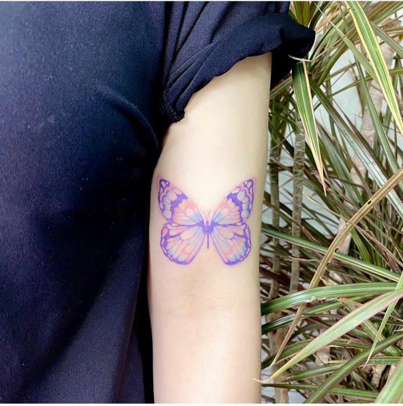 10 Beautiful Butterfly Tattoo Designs Wondafox