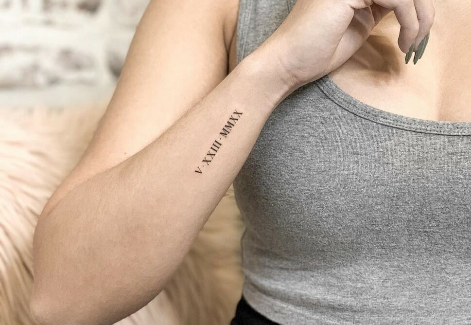 10 Best Roman Numerals Tattoo Wrist Ideas That Will Blow Your Mind