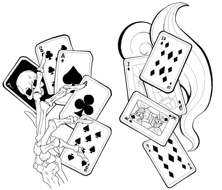 10 Deck Of Cards Tattoos Ideas Card Tattoo Playing Card Tattoos Tattoos