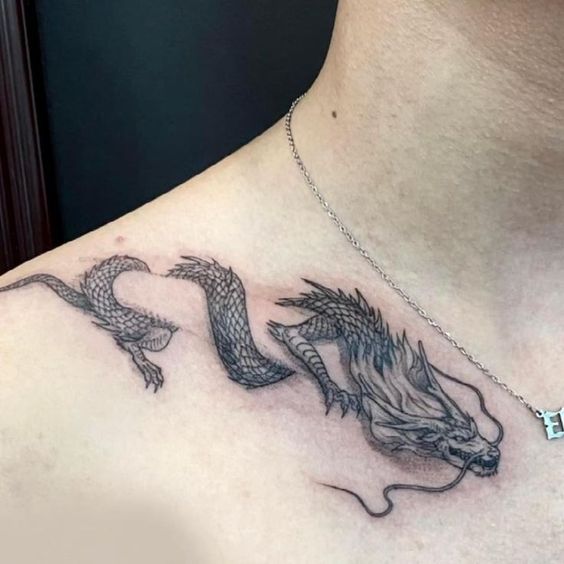 10 Exceptional Ideas For Male Collarbone Tattoos