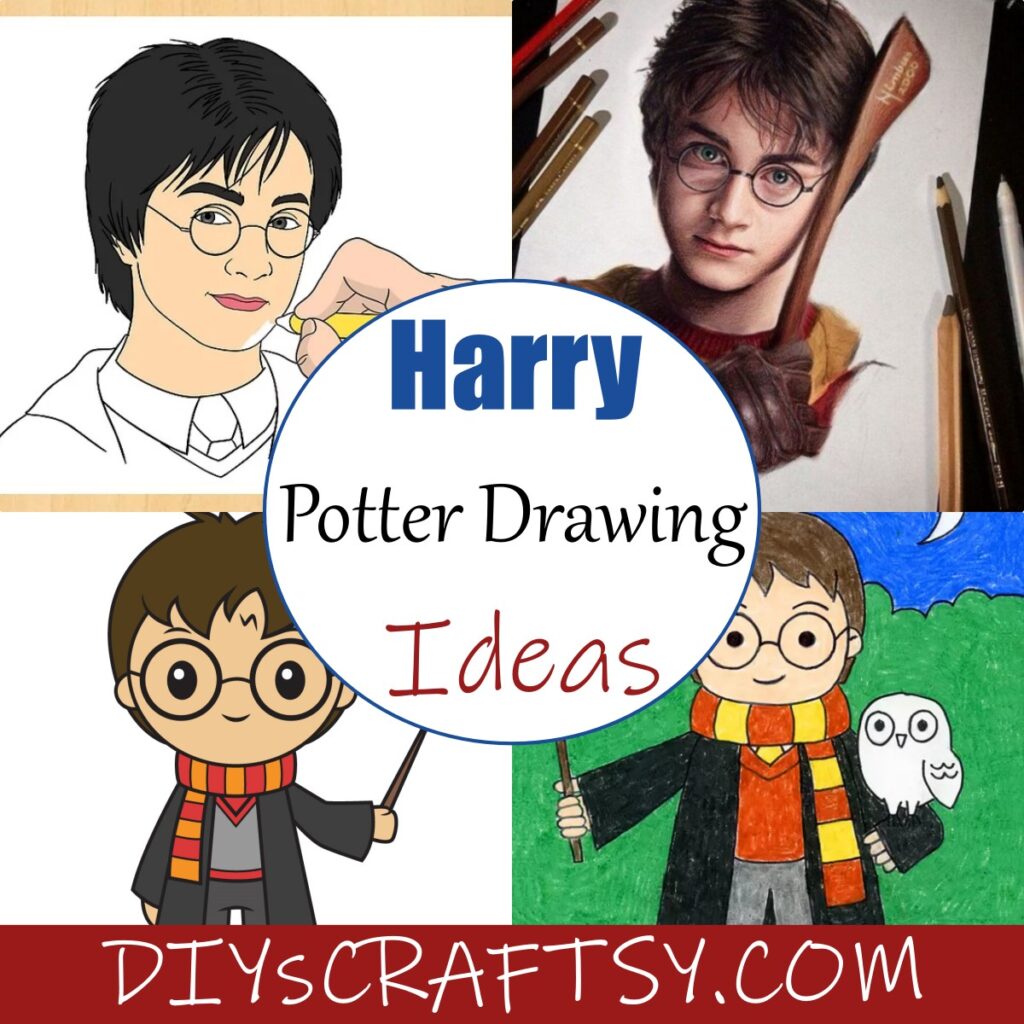 10 Harry Potter Drawing Ideas For Wizard Fans Diyscraftsy