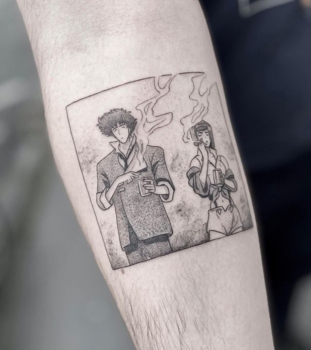 10 Wonderful Cowboy Bebop Tattoos For Your Inspiration Style Vp