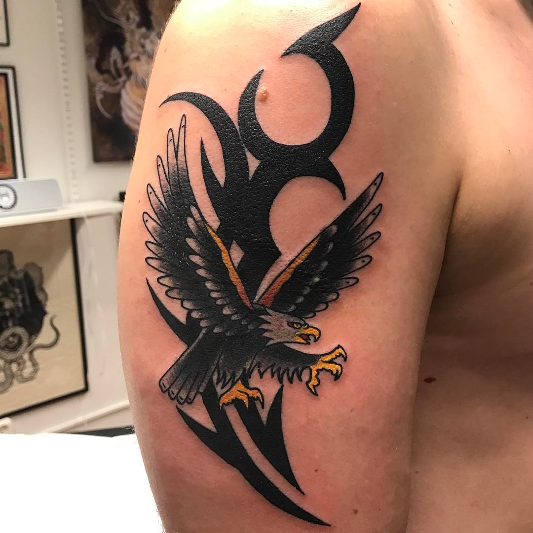 100 Best Eagle Tattoo Designs Meanings Spread Your Wings 2019