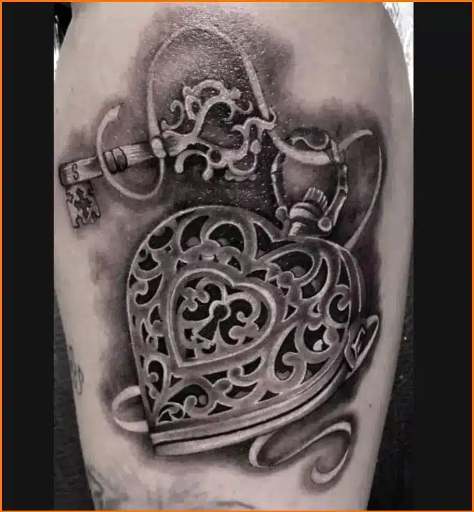 100 Best Lock And Key Tattoos Unlocking The Secrets Behind This Popular Tattoo Design Lock