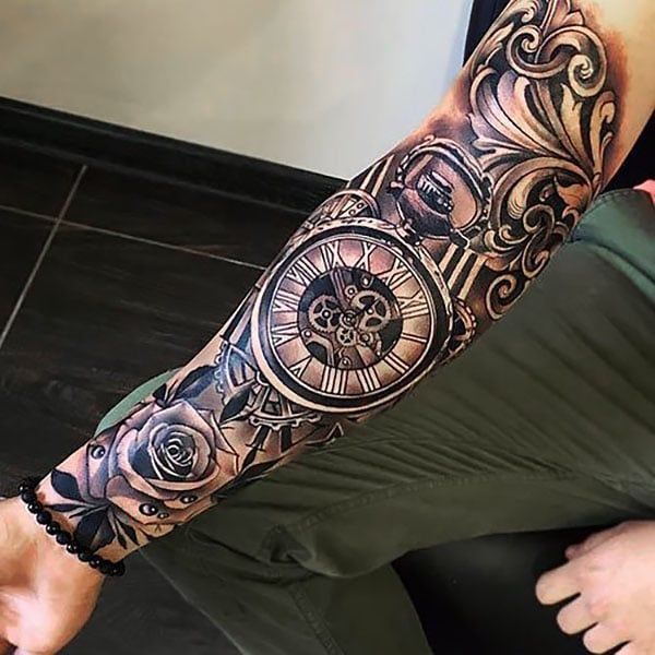 100 Coolest Sleeve Tattoos For Men Sleeve Tattoos Half Sleeve Tattoo