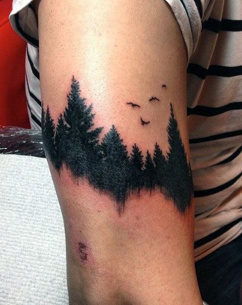 100 Nature Tattoos For Men Deep Great Outdoor Designs