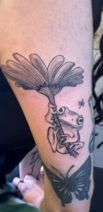 100 Ribbiting Frog Tattoo Designs Ideas And Meanings Tattoo Me Now