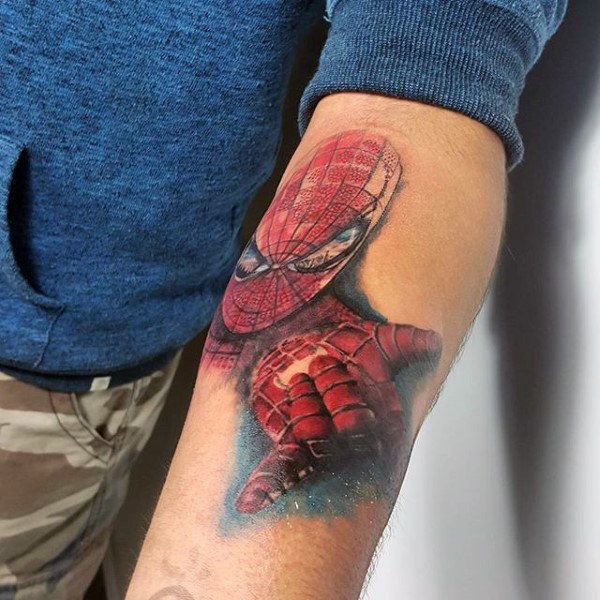 100 Spiderman Tattoo Design Ideas For Men Wild Webs Of Ink