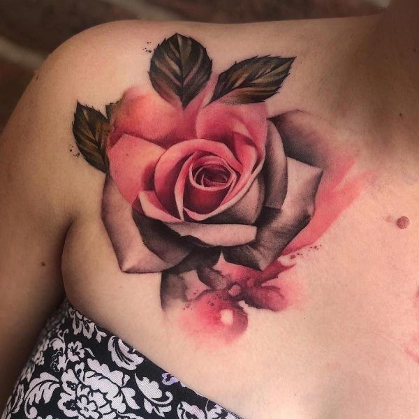 100 Trendy Rose Tattoo Designs Ideas Meanings