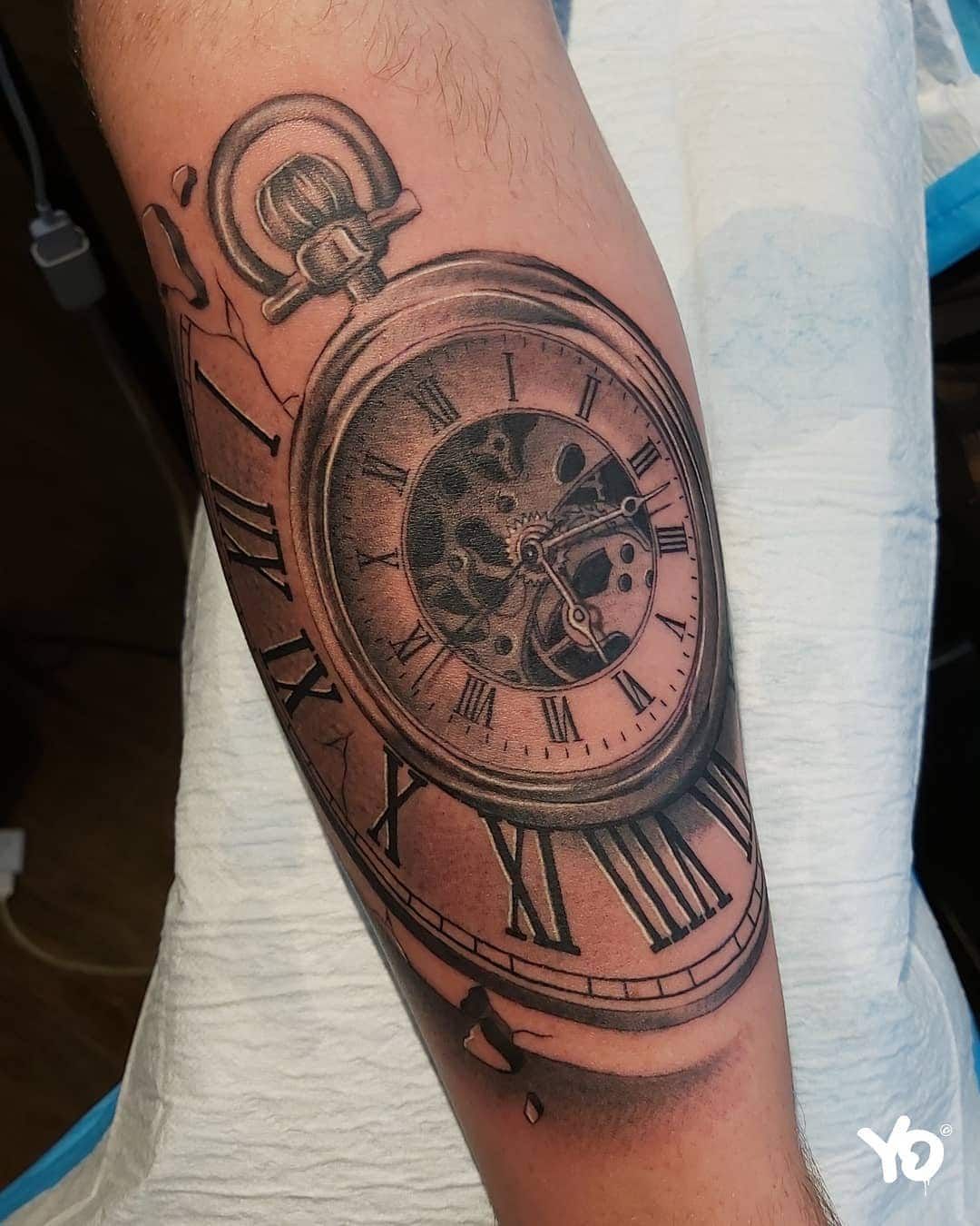 101 Amazing Pocket Watch Tattoo Ideas You Need To See Watch Tattoos Watch Tattoo Design