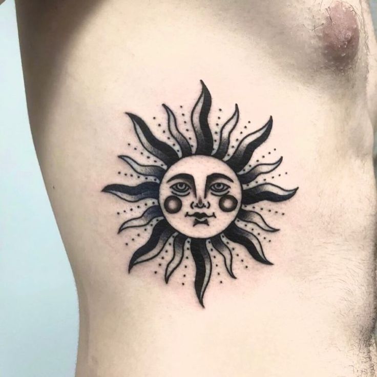 101 Best Black Sun Tattoo Ideas You Ll Have To See To Believe