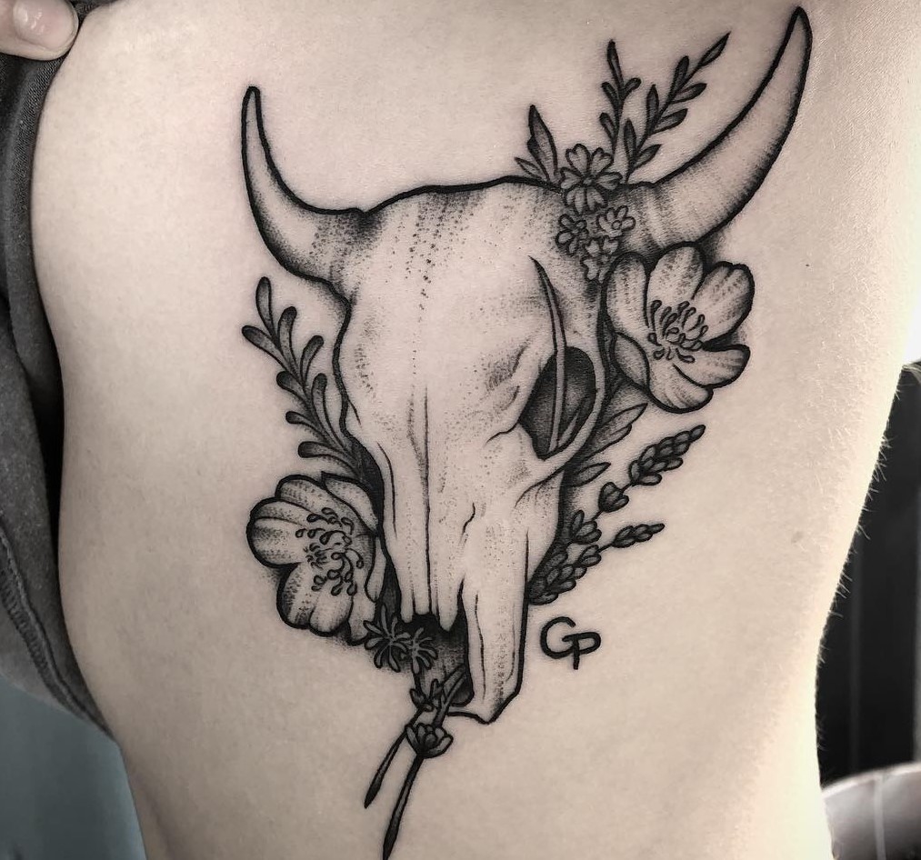 101 Best Bull Skull Tattoo Ideas You Ll Have To See To Believe