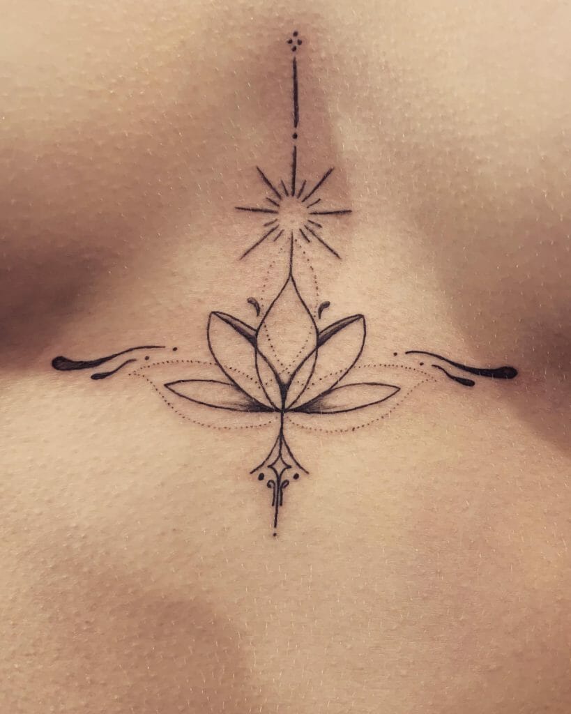 101 Best Feminine Sternum Tattoo Women S That Will Blow Your Mind