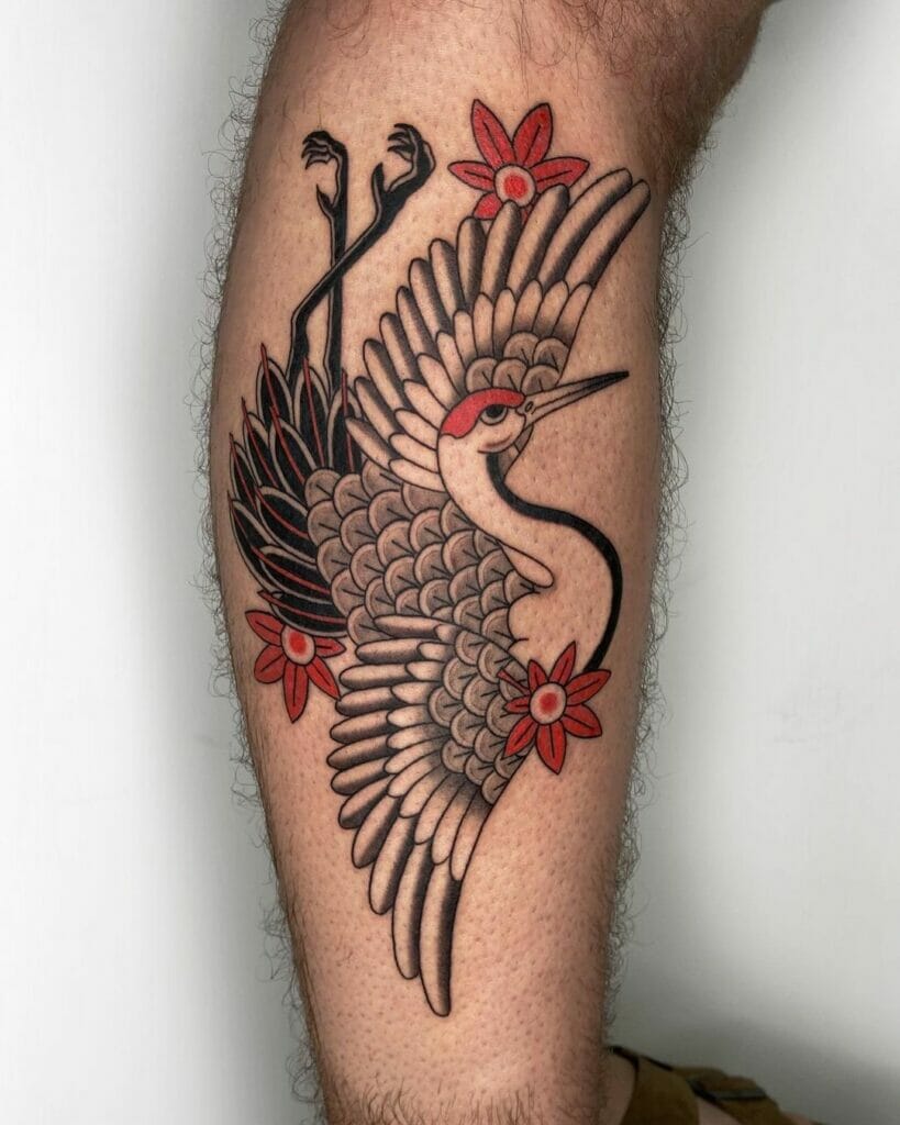 101 Best Japanese Crane Tattoo Ideas You Have To See To Believe Outsons 2023