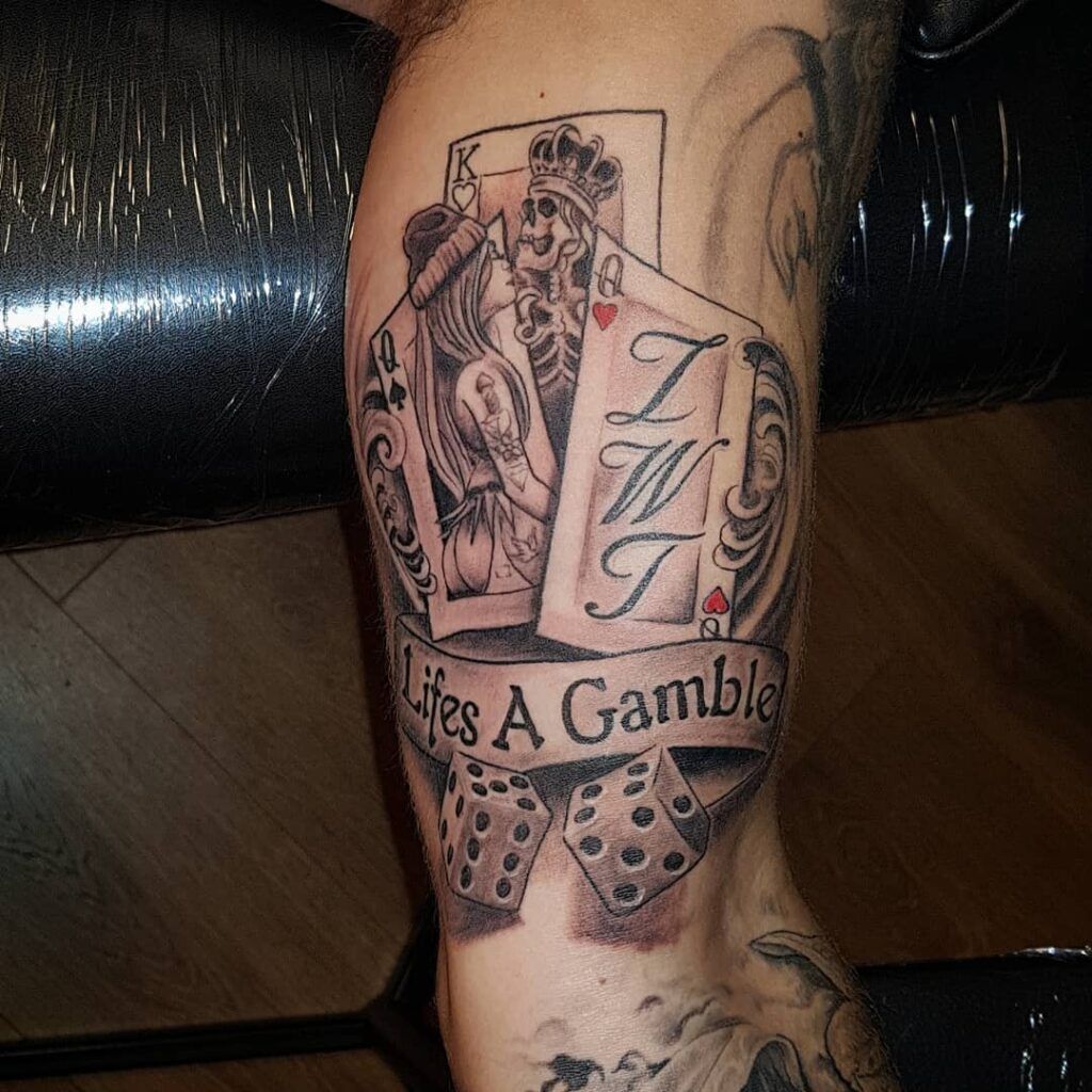 101 Best Lifes A Gamble Tattoo Ideas You Have To See To Believe