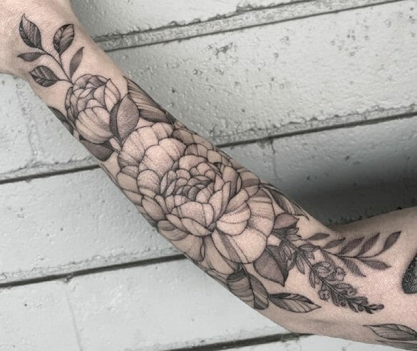 101 Best Masculine Men S Floral Tattoo Sleeve Ideas That Will Blow Your