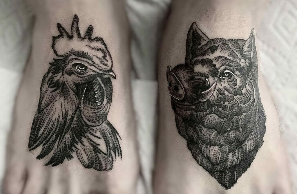 101 Best Pig And Rooster Tattoo Ideas That Will Blow Your Mind