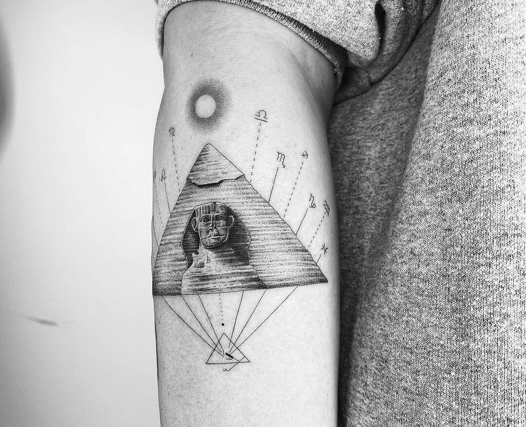 101 Best Pyramid Tattoo Ideas You Have To See To Believe