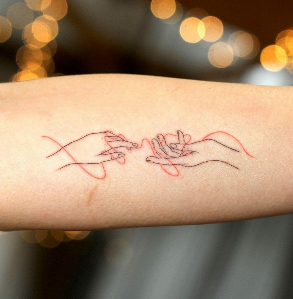 101 Best Red Thread Of Fate Tattoo Ideas