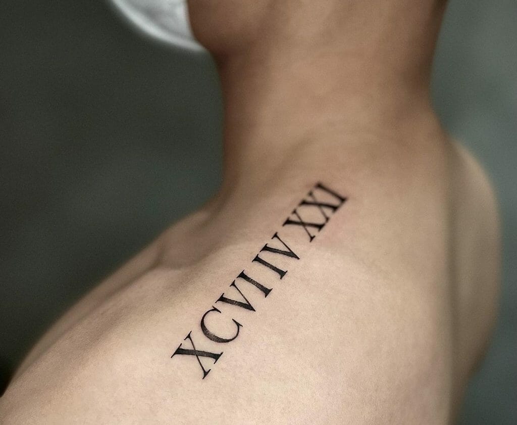 101 Best Roman Letters Tattoo Ideas That Will Blow Your Mind