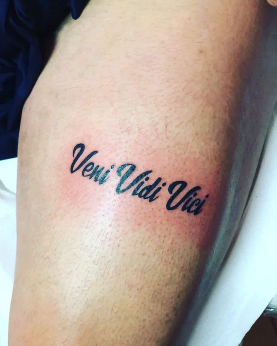 101 Best Veni Vidi Vici Tattoo Ideas That Will Blow Your Mind