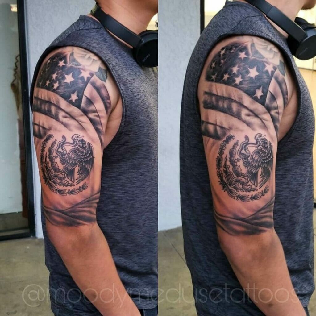 101 Mexican American Flag Tattoo Ideas That Will Blow Your Mind Outsons