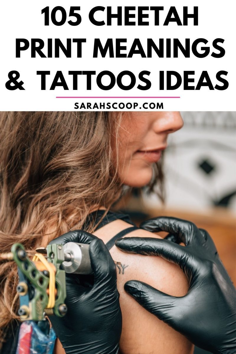 105 Cheetah Print Tattoo Meaning And Ideas For Tattoos