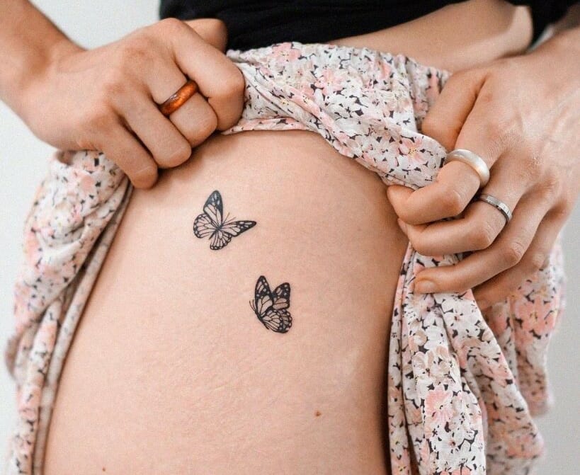 11 Butterfly Thigh Tattoo Ideas That Will Blow Your Mind