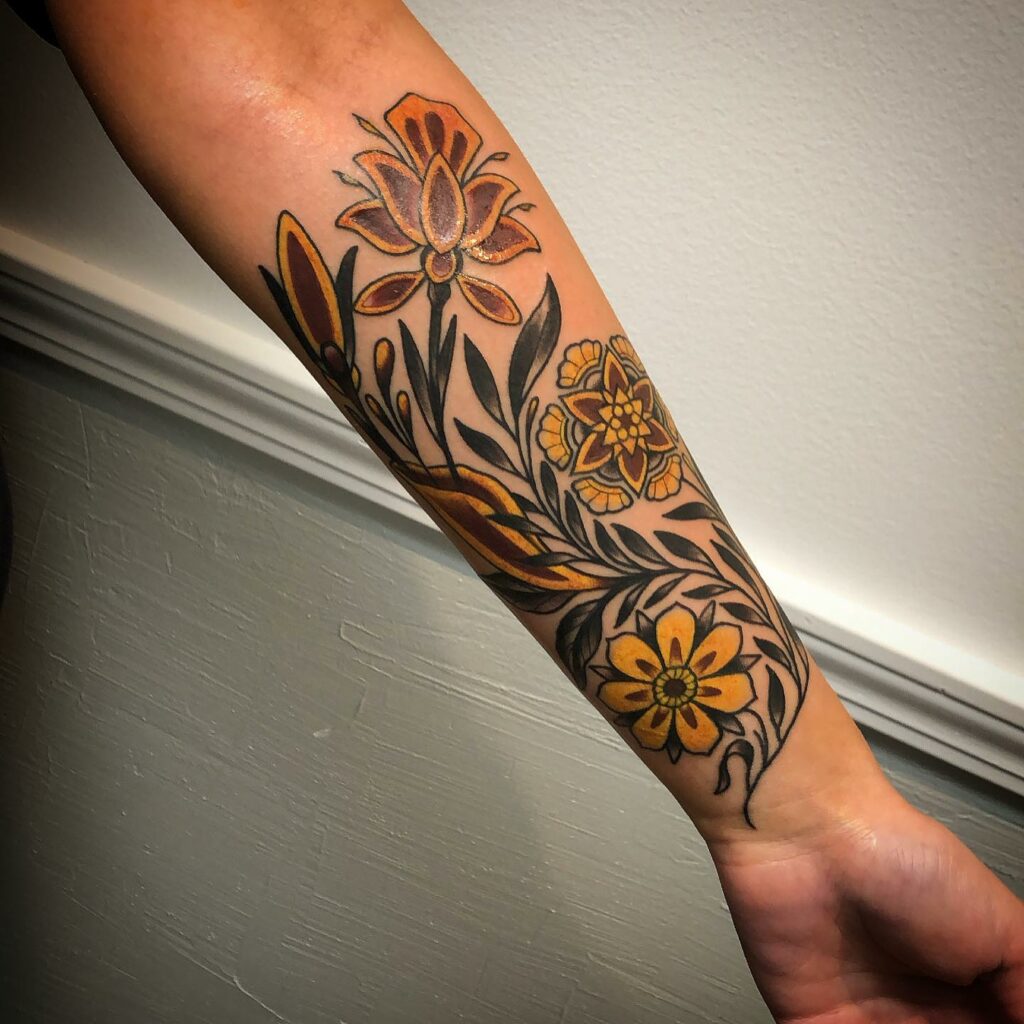 11 Flower Tattoo For Men That Will Blow Your Mind