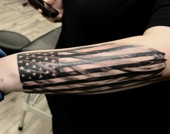 11 Forearm American Flag Tattoo Ideas That Will Blow Your Mind