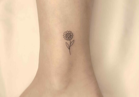 11 Mini Small Sunflower Tattoo Ideas That Will Blow Your Mind