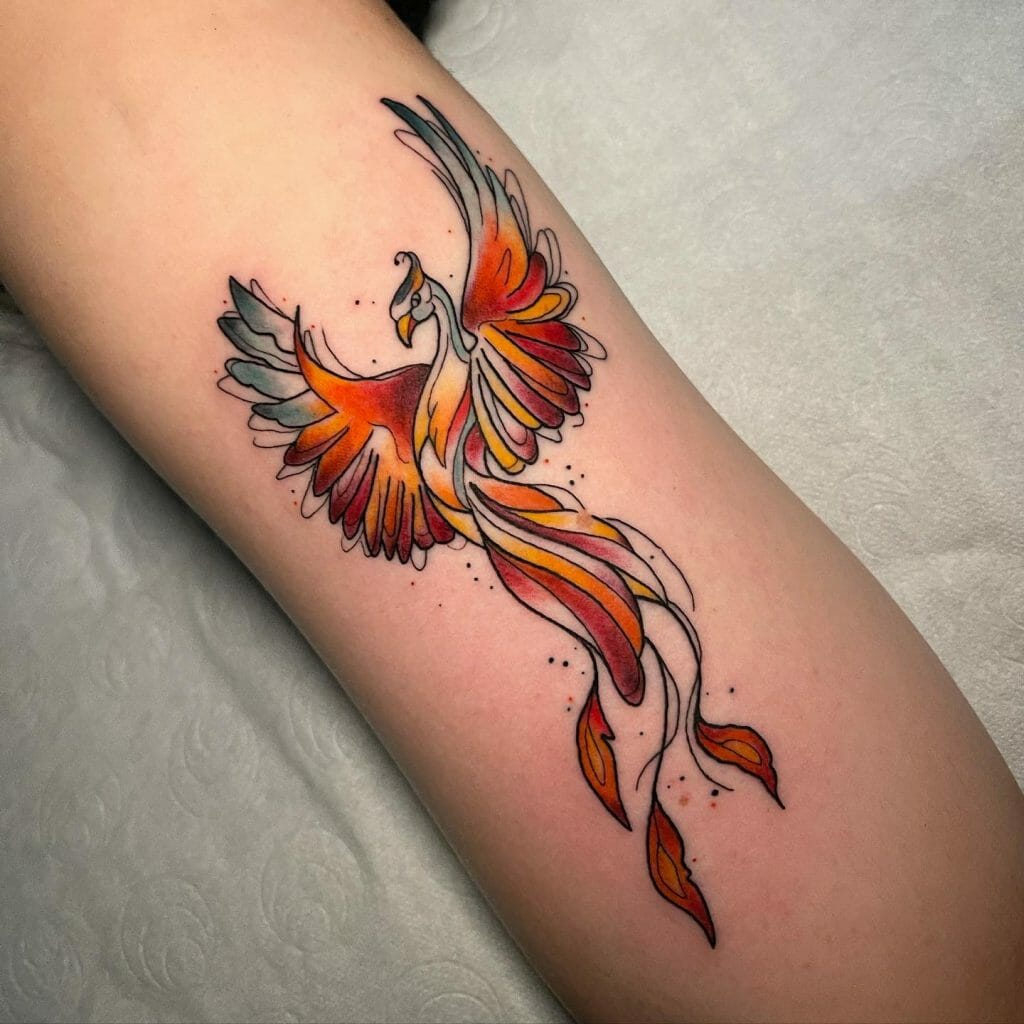 11 Small Unique Phoenix Bird Tattoo Ideas That Will Blow Your Mind