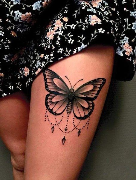 110 Beautiful Butterfly Tattoo Designs Meaning