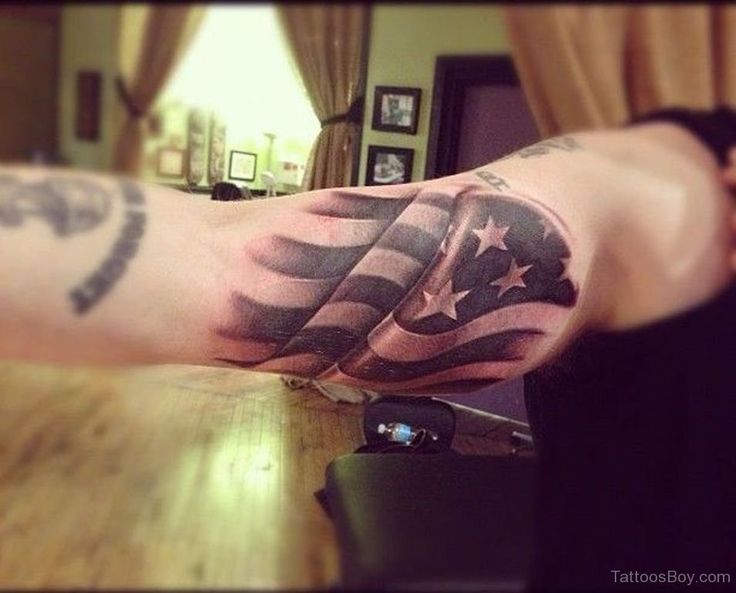 120 American Flag Tattoos For Men 2024 Us Patriotic Designs