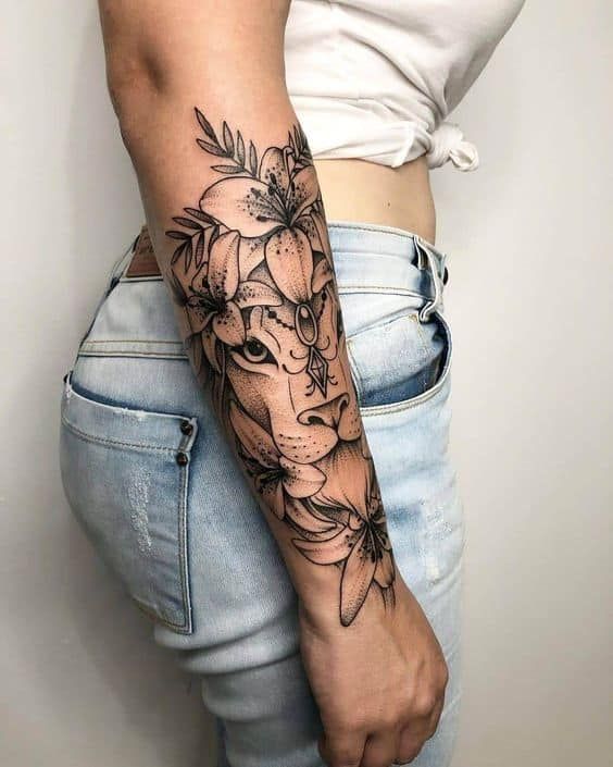 120 Pretty And Girly Half Sleeve Tattoo Ideas For Females Forearm