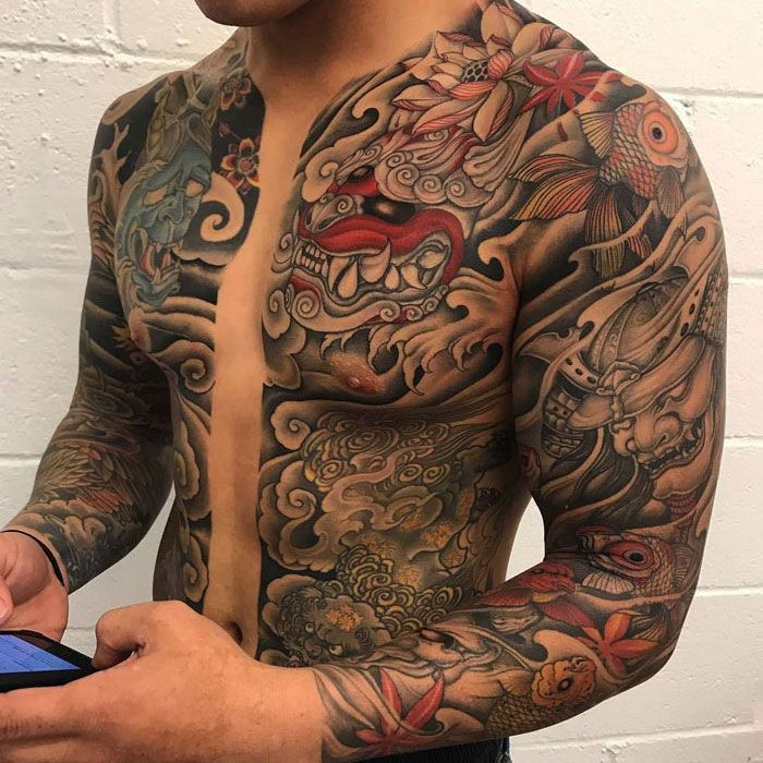 125 Best Japanese Style Tattoo Designs Meanings 2019