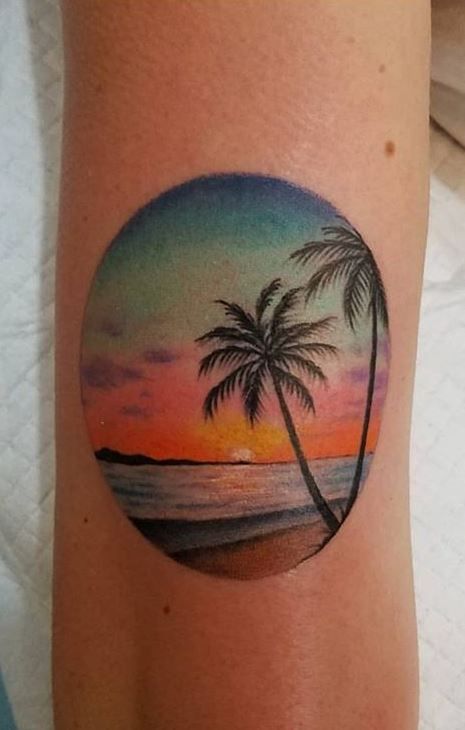 125 Unique Palm Tree Tattoos You Ll Need To See Tattoo Me Now Artofit