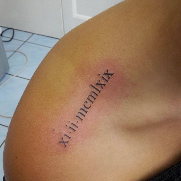 130 Breathtaking Roman Numerals Tattoos