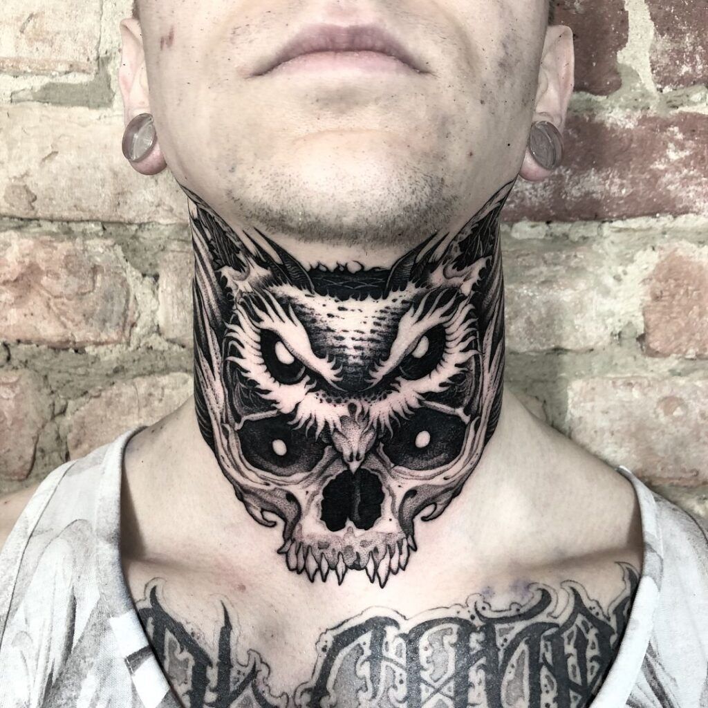 130 Cool Throat Tattoos Ideas With Meanings 2022 Tattoosboygirl