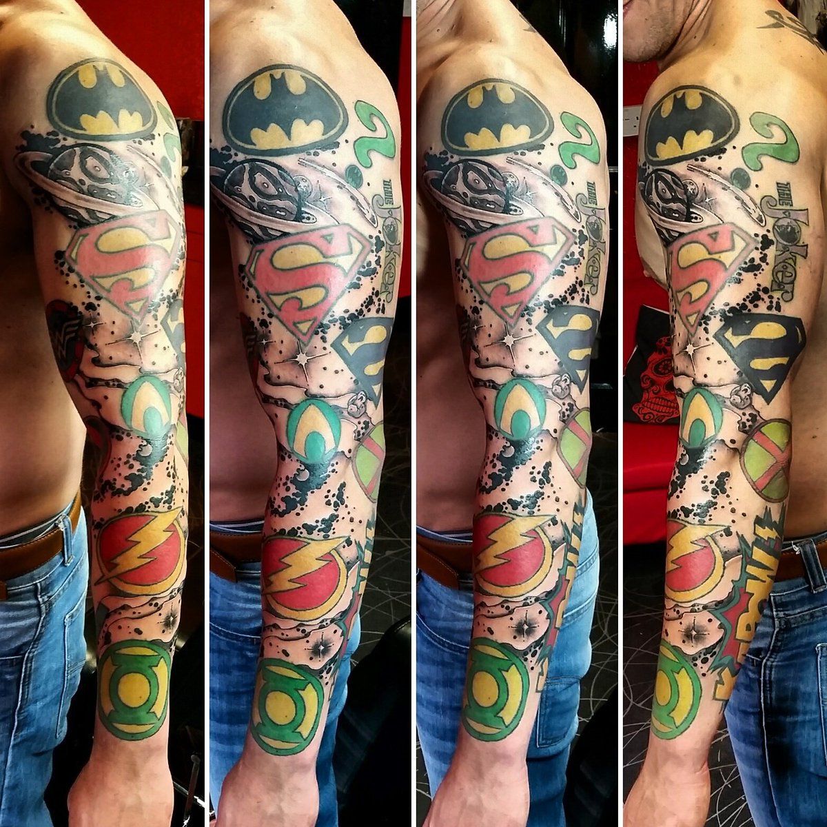 131 Best Superhero Tattoos Images On Pinterest Tattoo Ink Marvel