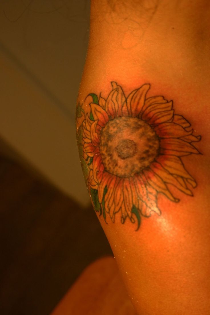 14 Stunning Sunflower Shoulder Tattoo Designs Image Hd