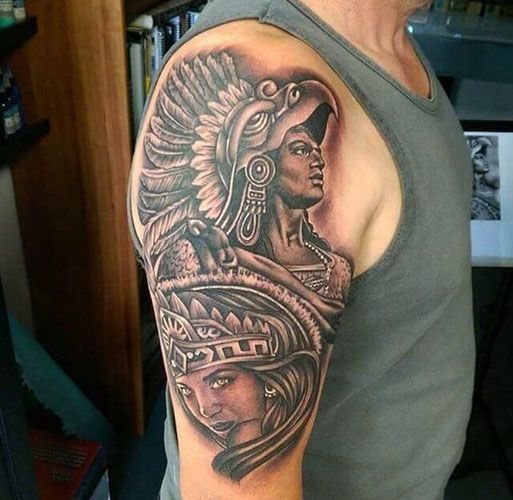 15 Aztec Tattoo Designs That Are Culturally Significant