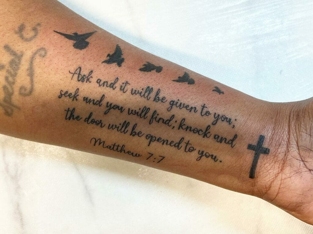 15 Beautiful Bible Verse Tattoos For Inspiration In 2024