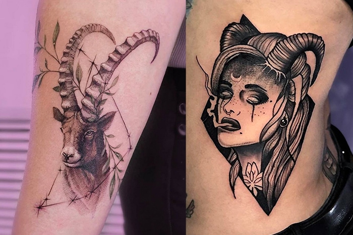 15 Best Capricorn Tattoo Designs For Men And Women