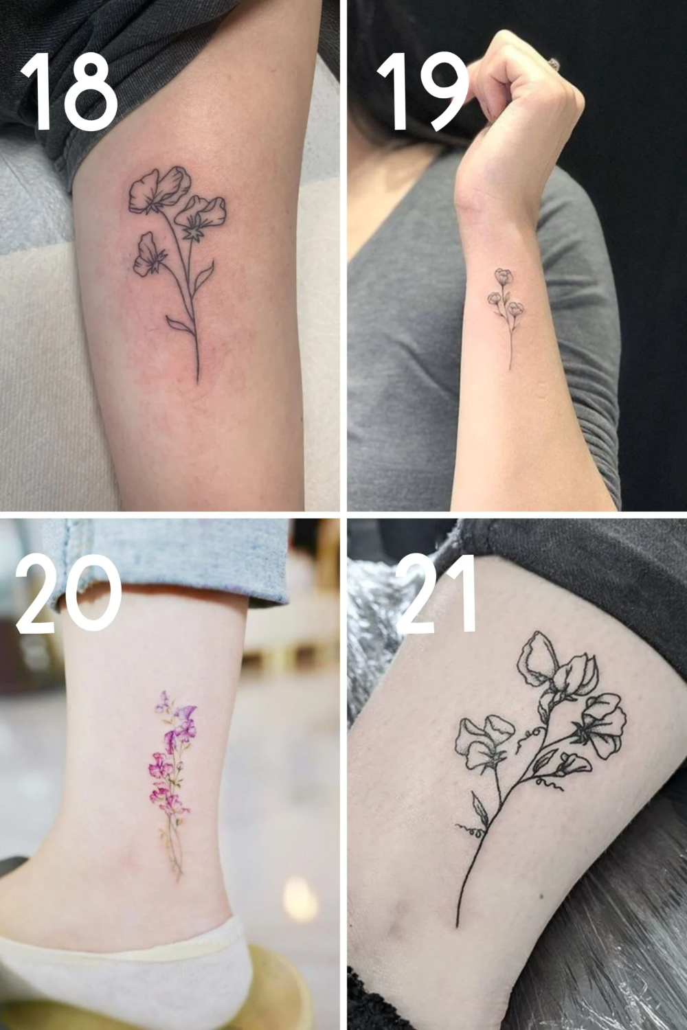 15 Daisy April Birth Flower Tattoo Design Ideas For Females