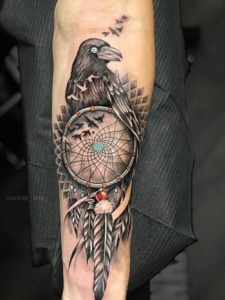 15 Meaningful Dream Catcher Tattoos For Men Global Fashion Report