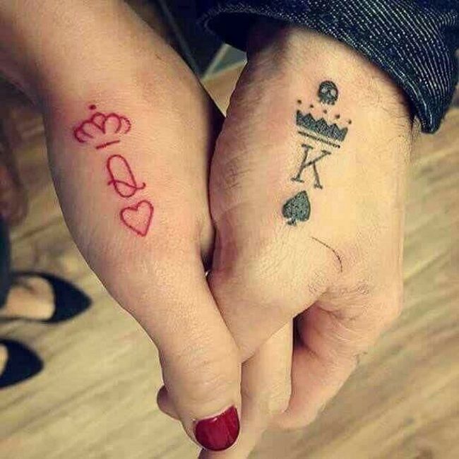 15 Stylish King And Queen Tattoos For The Best Couples Styles At Life