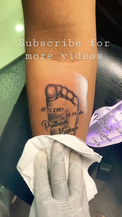 15 Sweetest Baby Footprint Tattoo Ideas For Moms Dads