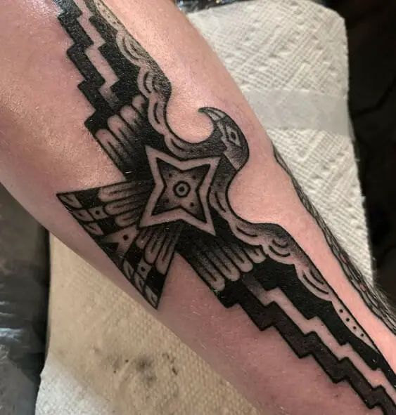 15 Thunderbird Tattoos Honoring The Native American Symbol In The