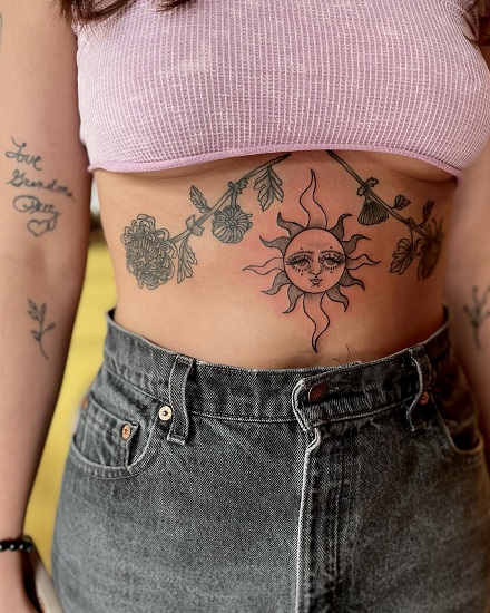 150 Belly Tattoos Ideas In 2021 Tattoos Belly Tattoos Stomach Tattoos